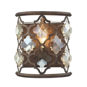 Armand 1-Light Wall Sconce in Weathered Bronze