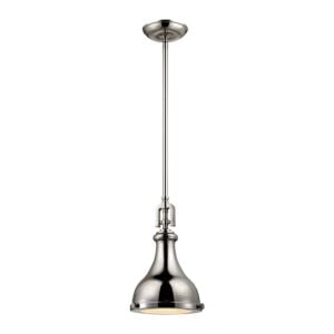 Rutherford 1-Light Mini Pendant in Polished Nickel
