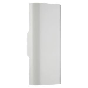 Access Bi Punch 2 Light Wall Sconce in White