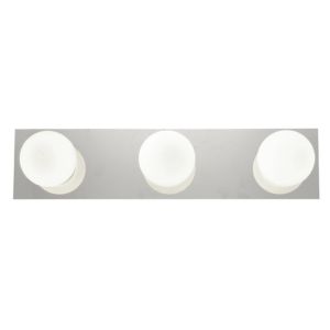 Classic 3-Light Dimmable LED Vanity