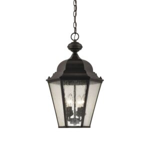 Cotswold 4-Light Outdoor Pendant in Oil Rubbed Bronze