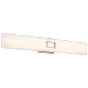 Restore 1-Light LED Bathroom Vanity Light in Brushed Steel