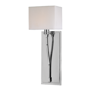 Hudson Valley Selkirk 20 Inch Wall Sconce in Polished Nickel