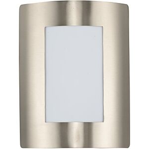 Maxim Lighting View LED E26 1 Light 1 Light Outdoor Wall Mount in Stainless Steel