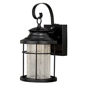 Melbourne 1-Light LED Outdoor Wall Mount in Oil Rubbed Bronze