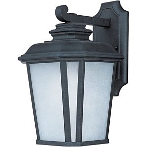 Maxim Lighting Radcliffe LED E26 1 Light 1 Light Outdoor Wall Mount in Black Oxide