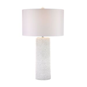 Punk 1-Light Table Lamp in White
