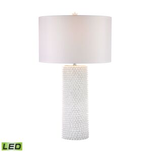 Punk 1-Light LED Table Lamp in White