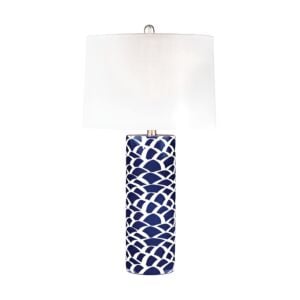 Scale Sketch 1-Light Table Lamp in Navy