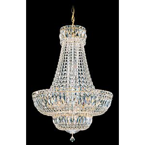 Petit Crystal Deluxe 16-Light Pendant in Gold