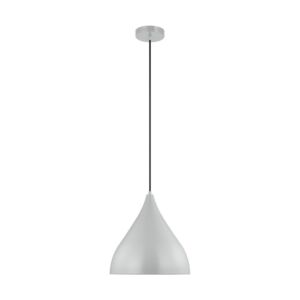 Oden 1-Light LED Pendant in Matte Grey