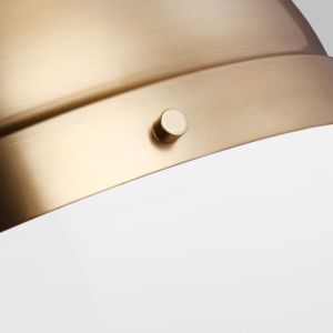 Visual Comfort Studio Hanks Pendant Light in Satin Brass