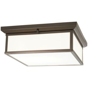 Minka Lavery 16 Inch Ceiling Light in Harvard Court Bronze  Plated