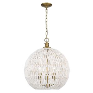 Florence Bcb 3-Light Pendant in Brushed Champagne Bronze