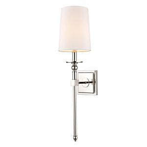 Millennium Wall Sconce in Polished Nickel