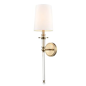 Millennium Wall Sconce in Modern Gold