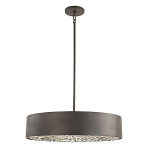 Savoy House Azores 6 Light Pendant in Black Cashmere
