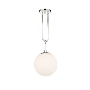 Savoy House Becker 1 Light Pendant in Polished Nickel