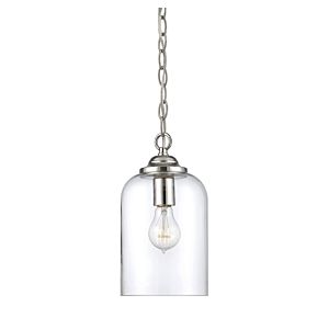 Savoy House Bally 1 Light Pendant in Polished Nickel
