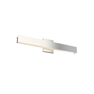 Bau 1-Light 5.00"H LED Bathroom Vanity Light in Polished Nickel