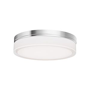 Tech Cirque 3000K LED 11 Inch Ceiling Light in Chrome