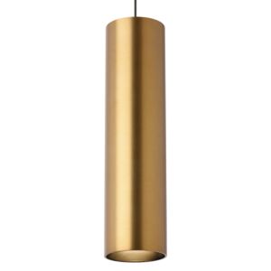 Piper 1-Light LED Pendant in Aged Brass