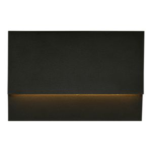Visual Comfort Modern Krysen Outdoor Wall Light in Black