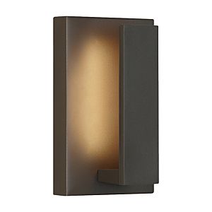 Tech Nate 3000K LED 9 Inch Outdoor Wall Light in Bronze