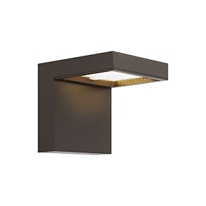 Visual Comfort Modern Taag 10" Outdoor Wall Light in Bronze