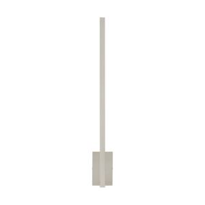 Stagger 1-Light 25.10"H LED Wall Sconce in Polished Nickel