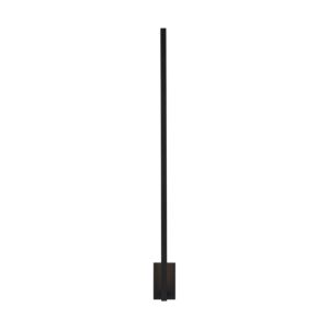 Stagger 1-Light LED Wall Sconce in Nightshade Black