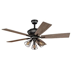 Clybourn 3-Light 52" Hanging Ceiling Fan in Bronze