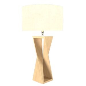 Spin 1-Light Table Lamp in Maple