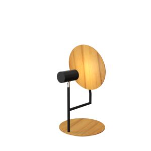 Dot 1-Light Table Lamp in Teak