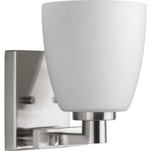 Fleet 1-Light Bathroom Vanity Light Bracket in Brushed Nickel