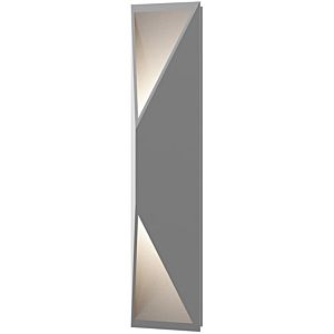 Sonneman Prisma™ 2 Light 18 Inch Wall Sconce in Textured Gray
