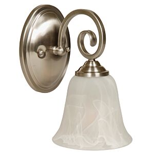 Craftmade Cecilia 11" Wall Sconce in Brushed Polished Nickel