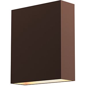Sonneman Flat Box™ 2 Light 7 Inch Wall Sconce in Textured Bronze
