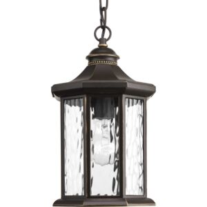 Edition 1-Light Hanging Lantern in Antique Bronze