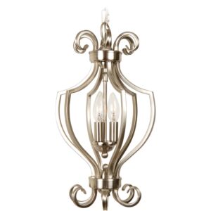 Craftmade Cecilia 3-Light 11" Foyer Light in Brushed Polished Nickel
