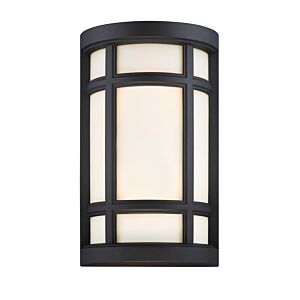 Logan Square 2-Light Wall Sconce in Black