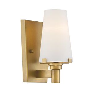 Hyde Park 1-Light Wall Sconce in Vintage Gold