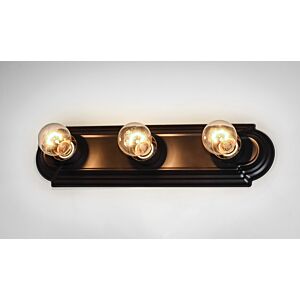 Essentials - 712x 3-Light Bathroom Vanity Light in Oil Rubbed Bronze