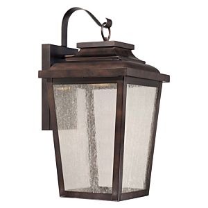 The Great Outdoors Irvington Manor Led 21 Inch Outdoor Wall Light in Chelesa Bronze