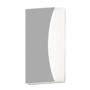 Sonneman Nami 14.25 Inch LED Wall Sconce in Textured Gray