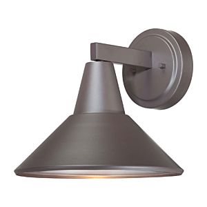 The Great Outdoors Bay Crest 11 Inch Outdoor Wall Light in Dorian Bronze