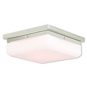 Allure 3-Light Wall Sconce with Ceiling Mount in Polished Nickel