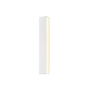 Sonneman Sideways 24 Inch LED Wall Sconce in Textured White