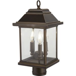 The Great Outdoors Mariner's Pointe Outdoor Post Light in Oil Rubbed Bronze