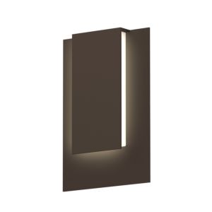 Sonneman Reveal 11.75 Inch LED Wall Sconce in Textured Bronze